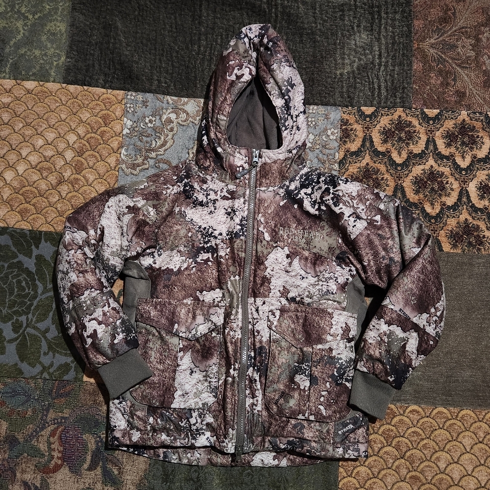 Camouflage Hooded Jacket with Pockets